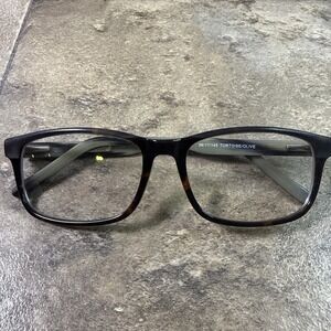 Ernest Hemingway Eyeglasses Tortoise Olive Mens Frame Flex Hinge 56-17-145-38mm